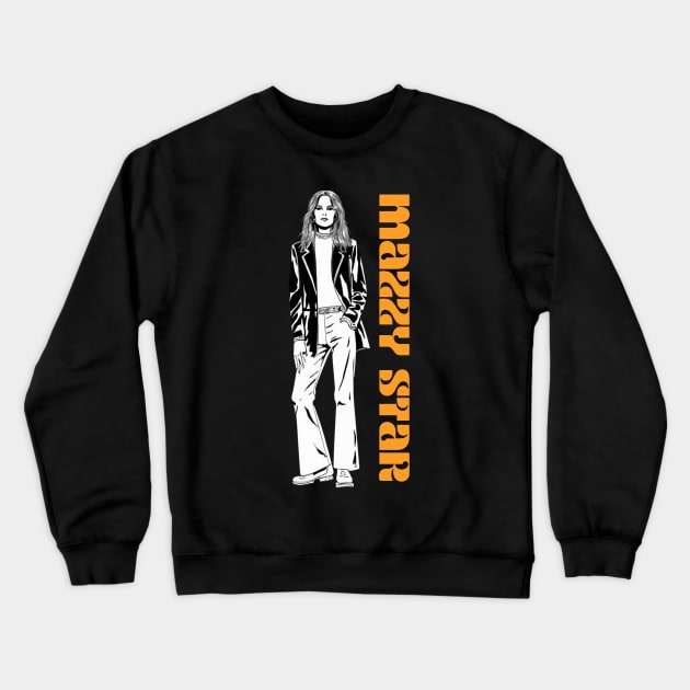 Mazzy Star Crewneck Sweatshirt by Aldrvnd